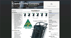 Desktop Screenshot of laptoptrolleycompany.com.au